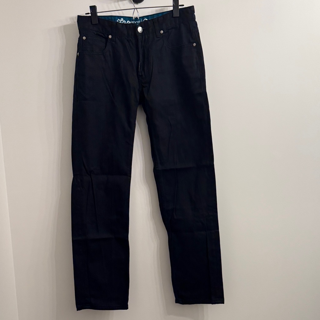 Men's Black Straight-Leg Jeans Lrg Lifted Research Group Clothing Brand